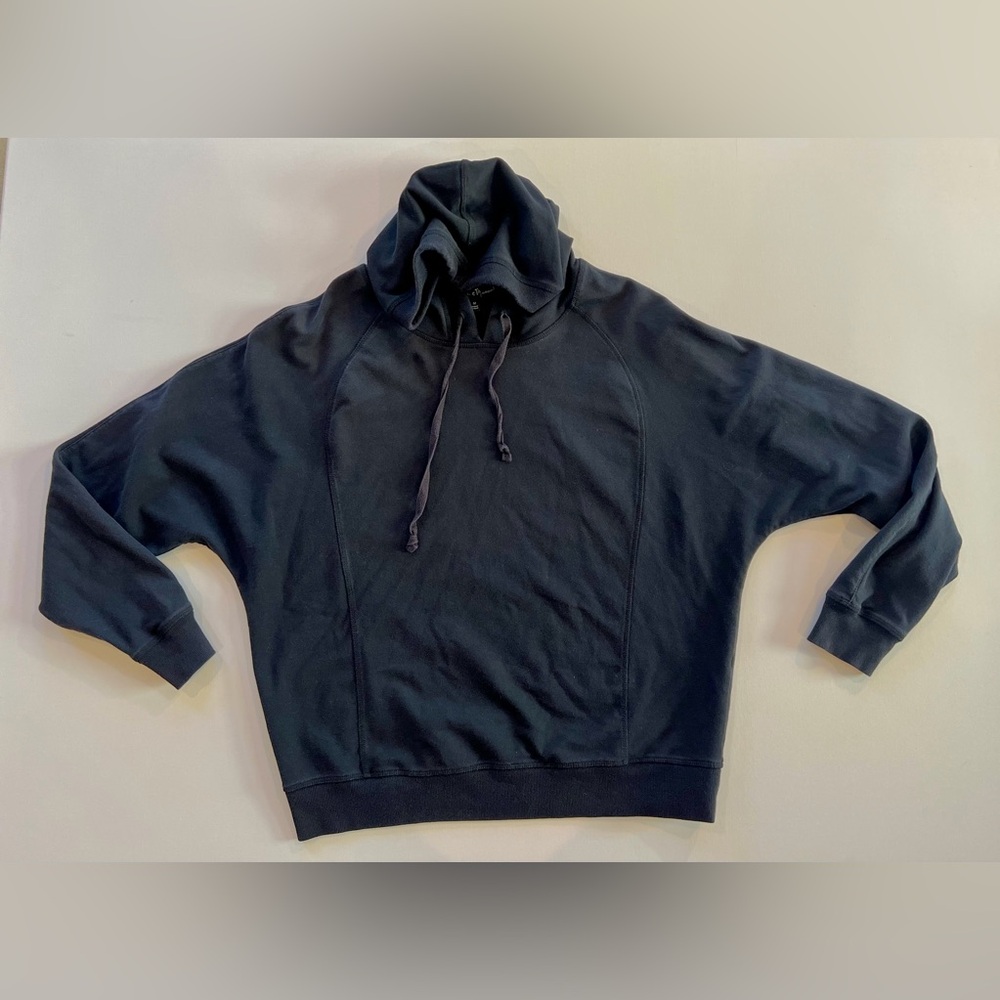 Mercer & Madison Black Dolman Sleeve Hoodie